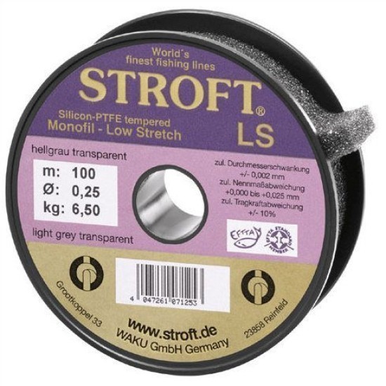 Fir monofilament STROFT LS, 0.13mm/2kg/100m
