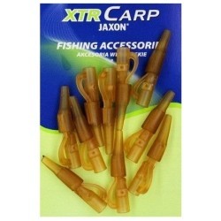 Clips + con plumb pierdut Jaxon Safety Clip, Sand, 10buc/plic