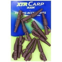 Clips + con plumb pierdut Jaxon Safety Clip, Brown, 10buc/plic