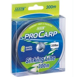 Fir textil Jaxon Pro Carp Sinking Line, Brown, 0.47mm/30lbs/300m