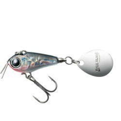 Spinnertail Tiemco Riot Blade, Culoare 03 Holo Silver Black, 2.5cm/9g