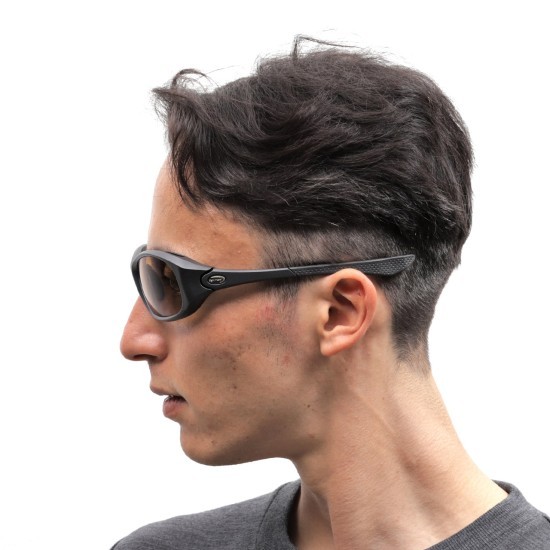 Ochelari polarizați Tiemco Sight Master Rotondo Matt Black/Super Light Gray