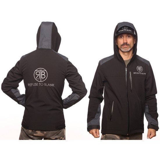 ﻿Jachetă RTB New Wave Softshell Fleece Insulated, Grey/Black, 2X-Large