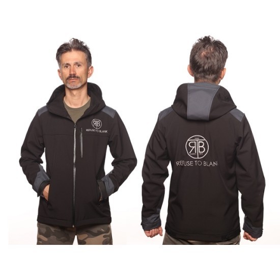 ﻿Jachetă RTB New Wave Softshell Fleece Insulated, Grey/Black, 2X-Large