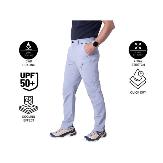 Pantaloni RTB Quickdry Performance SPF+50, Light Grey, Medium