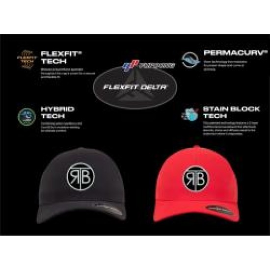 Șapcă RTB Flexfit Delta Cap, Black, Small/Medium Șapcă RTB Flexfit Delta Cap, Black, Small/Medium
