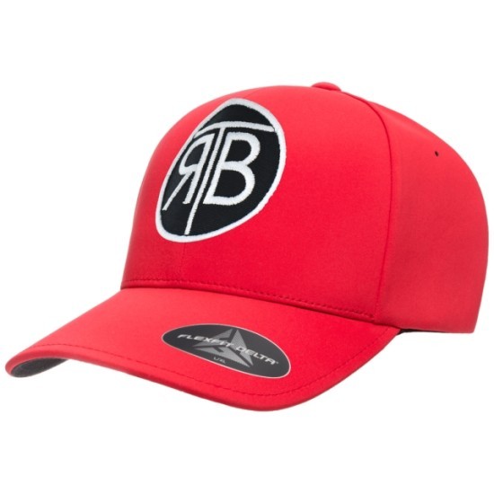 Șapcă RTB Flexfit Delta Cap, Red, Small/Medium