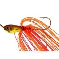 Spinnerbait RTB Dual Blade Spinnerbait 16g, Orange Glitter