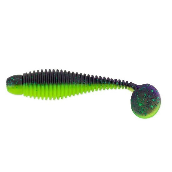 GRUB LUNKER CITY GRUBSTER TWO FACE, 7.2CM 10BUC/PLIC