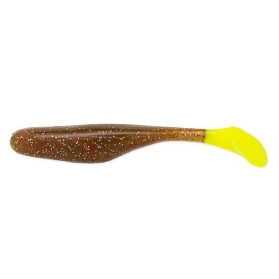 SHAD BASS ASSASSIN WALLEYE ASSASSIN 10W 40 LIME TAIL 10CM 10BUC/PLIC