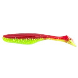 SHAD BASS ASSASSIN WALLEYE ASSASSIN CHARTREUSE WOODPECKER 10CM 10BUC/PLIC