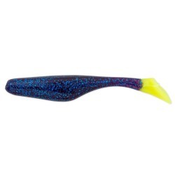 SHAD BASS ASSASSIN WALLEYE ASSASSIN ELECTRIC BLUE/LIME TAIL 10CM 10BUC/PLIC