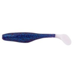 SHAD BASS ASSASSIN WALLEYE ASSASSIN ELECTRIC BLUE/WHITE TAIL 10CM 10BUC/PLIC