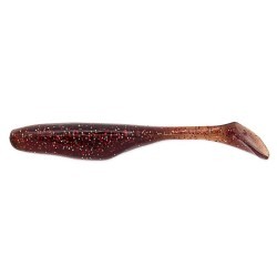 SHAD BASS ASSASSIN WALLEYE ASSASSIN ROOTBEER/RED GLITTER 10CM 10BUC/PLIC