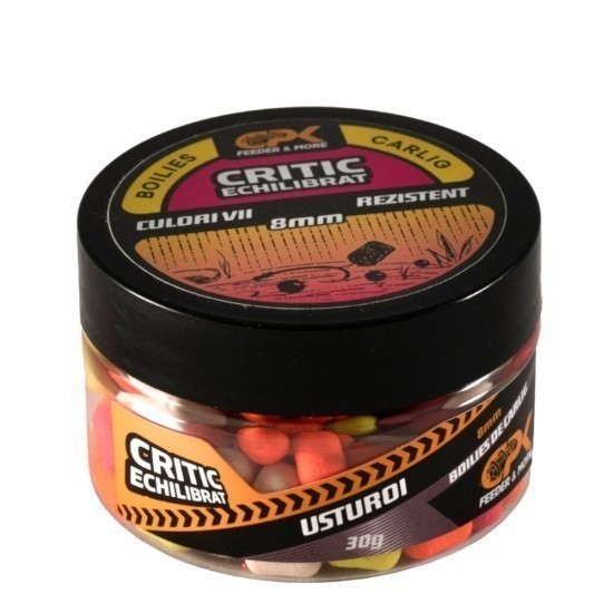 Boilies de cârlig critic echilibrat CPK Feeder, 8mm, Usturoi, 25g Boilies de cârlig critic echilibrat CPK Feeder, 8mm, Usturoi, 25g