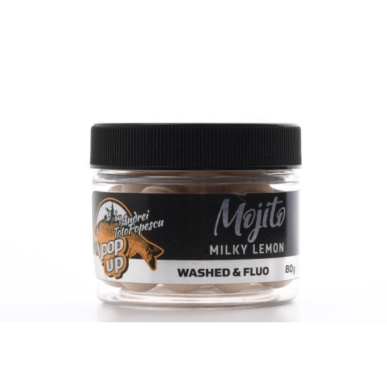 Pop-up CPK Golden Range Washed&Fluo, 12mm, Mojito (Milky Lemon), 80g Pop-up CPK Golden Range Washed&Fluo, 12mm, Mojito (Milky Lemon), 80g