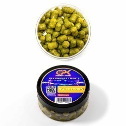 Boilies de cârlig cu plută CPK Fluoroattract, 10-14mm, Sweetcorn, 40g