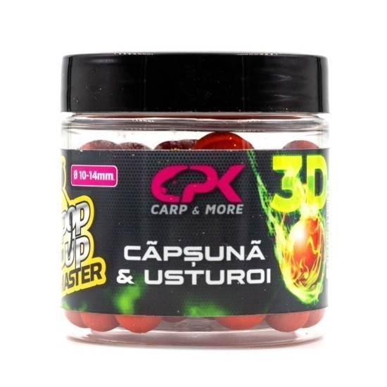 Pop-up CPK 3D Range, 10-14mm, Căpșună&Usturoi, 40g Pop-up CPK 3D Range, 10-14mm, Căpșună&Usturoi, 40g