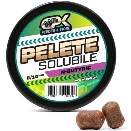 Pelete solubile feeder CPK, 8-10mm, N'Butyric, 40g