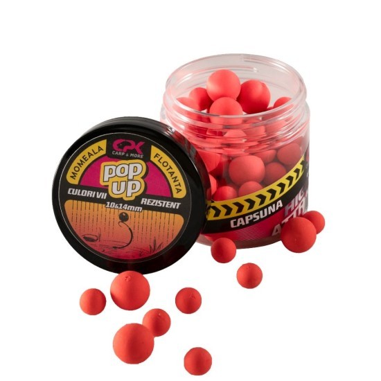 Pop-up CPK High Attract, 10-14mm, Căpșună, 40g Pop-up CPK High Attract, 10-14mm, Căpșună, 40g