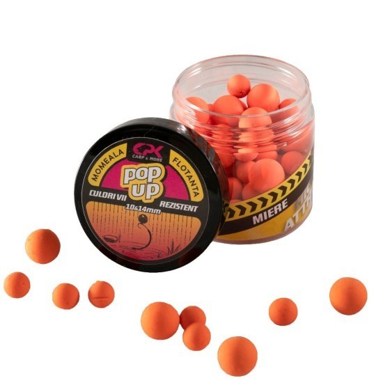 Pop-up CPK High Attract, 10-14mm, Miere, 40g Pop-up CPK High Attract, 10-14mm, Miere, 40g