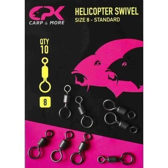 Vârtej CPK Helicopter Swivel, Nr.8, 10buc/plic