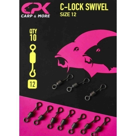 Vârtej CPK C-Lock Swivel, 10buc/plic Vârtej CPK C-Lock Swivel, 10buc/plic
