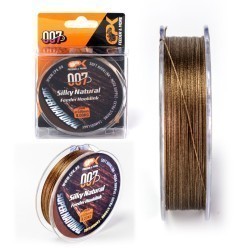 Fir textil CPK 007 Silky Natural Feeder Hooklink, Brown, 0.14mm/5.44kg/15m