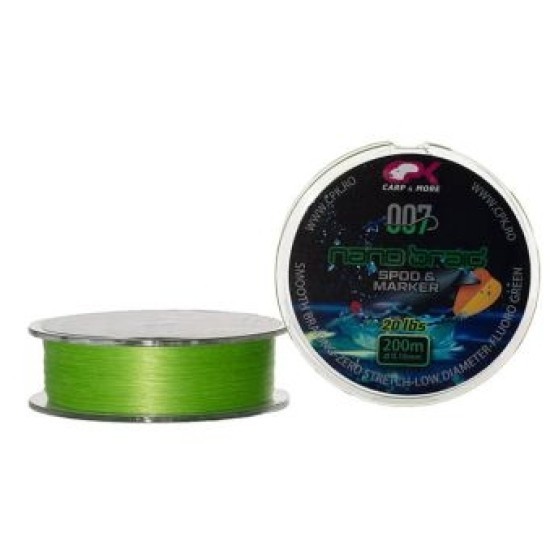Fir textil CPK Nano Braid & Marker, 0.18mm/20lbs, 200m