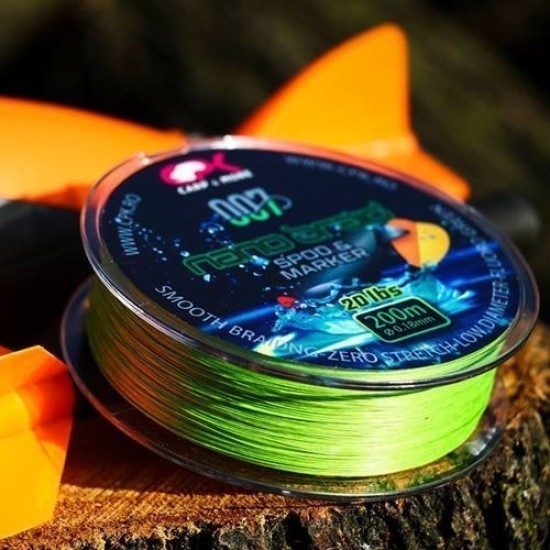 Fir textil CPK Nano Braid & Marker, 0.18mm/20lbs, 200m