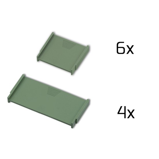 Trusă/Cutie pentru accesorii Delphin CRP Tackle 36.5x30x5.5cm Trusă/Cutie pentru accesorii Delphin CRP Tackle 36.5x30x5.5cm