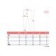 Pantaloni termici Delphin Tundra Queen, Roz, X-Small