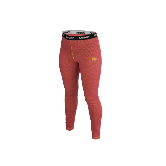 Pantaloni termici Delphin Tundra Queen, Roz, X-Small