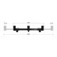Buzz bar reglabil Delphin FlexiBuzz XL, 25-35cm, 3 posturi Buzz bar reglabil Delphin FlexiBuzz XL, 25-35cm, 3 posturi