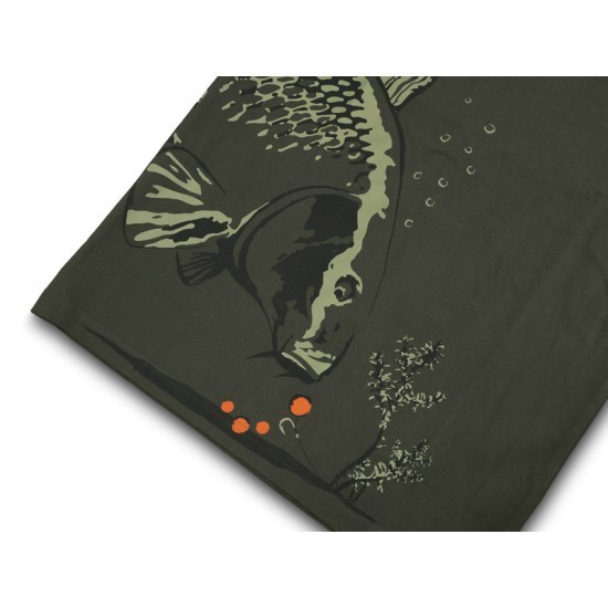 Tricou Delphin Catch Me Carp NX, Verde, X-Large