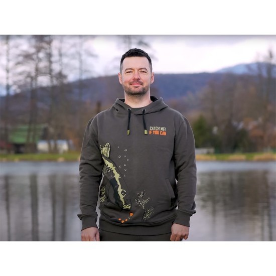 Hanorac Delphin Catch Me Carp NX, Verde, Medium