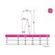 Pantaloni Delphin Queen 4Love, Roz, X-Small