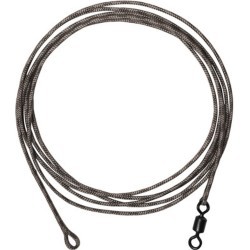 MONTURĂ DELPHIN THE END LEADCORE SWIVEL, 1m, 45lbs, 3buc/plic