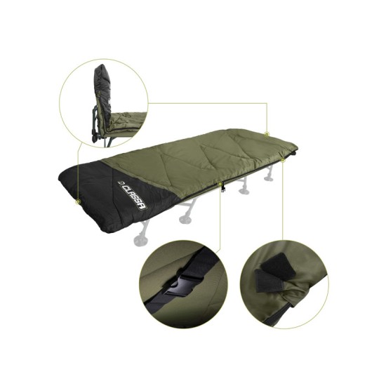 Sac de dormit Delphin CLASSA, 220x80cm