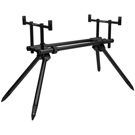 ROD POD ALUMINIU DELPHIN RPX STALK BLACKWAY NEGRU, 2 POSTURI