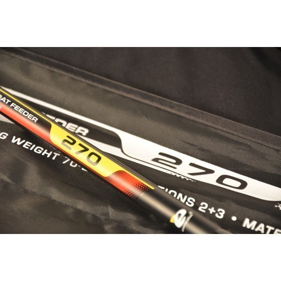 Lansetă Benzar No Limit Boat Feeder, 2.70m/70-250g, 2+3buc