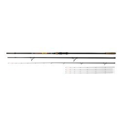 Lansetă Benzar No Limit Method Feeder 4.50m/10-250g, 3+5buc