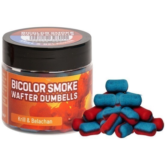 WAFTERS BENZAR MIX BICOLOR SMOKE WAFTER DUMBELLS KRILL-BELACHAN 12MM