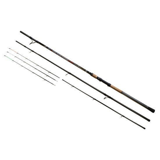 Lansetă Carp Expert Hard River Feeder Heavy 3.90m/100-250g, 3+3buc