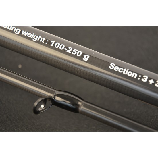 Lansetă Carp Expert Hard River Feeder Heavy 3.90m/100-250g, 3+3buc