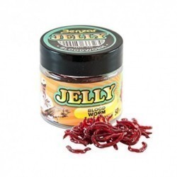 LARVE DE LIBELULĂ ARTIFICIALE BENZAR JELLY BAITS BLOODWORM 30ML/CUTIE