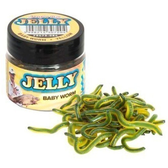 RÂME ARTIFICIALE  BENZAR JELLY BAITS BABY WORM GALBEN 30ML/CUTIE