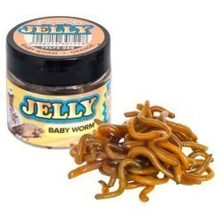 RÂME ARTIFICIALE  BENZAR JELLY BAITS BABY WORM PORTOCALIU 30ML/CUTIE