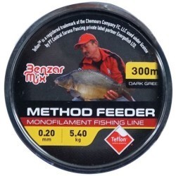 Fir monofilament Benzar Method Feeder Mono Dark Green, 0.28mm/300m