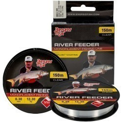 FIR MONOFILAMENT BENZAR RIVER FEEDER MONO CLEAR TRANSPARENT 0.22MM 150M